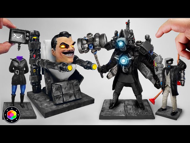 HAGO A TITAN CAMERAMAN UPGRADE vs G-MAN UPGRADE y [Skibidi Toilet] Plastilina # 7 | PlastiVerse