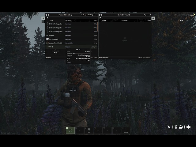 Project Zomboid Style Fivem Inventory Side Systems | Hate Development