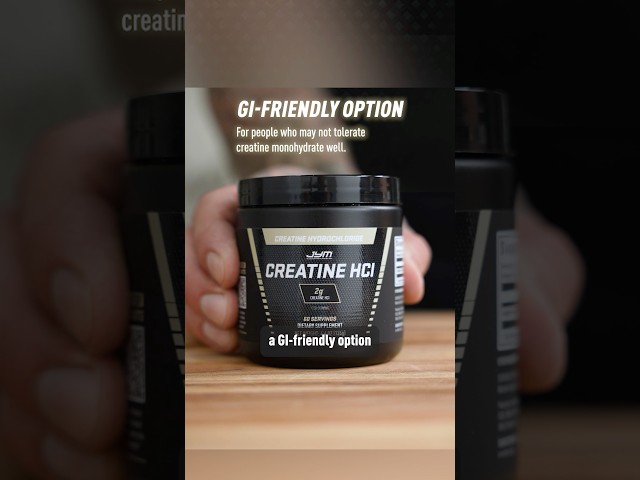New JYM Creatine HCl makes it easy to increase daily creatine without another full scoop