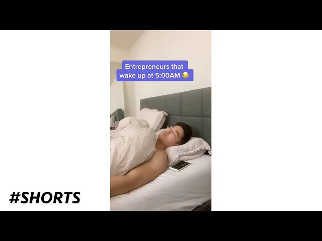 Entrepreneurs That Wake up at 5AM (#shorts)