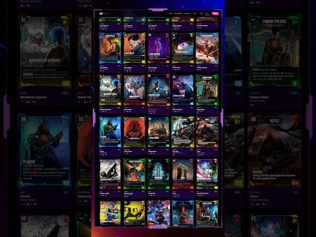 I Built a Cyberpunk TCG Deck Builder