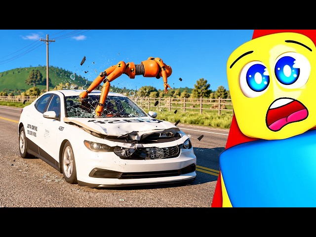 Reacting To The CRAZIEST BeamNG Crashes