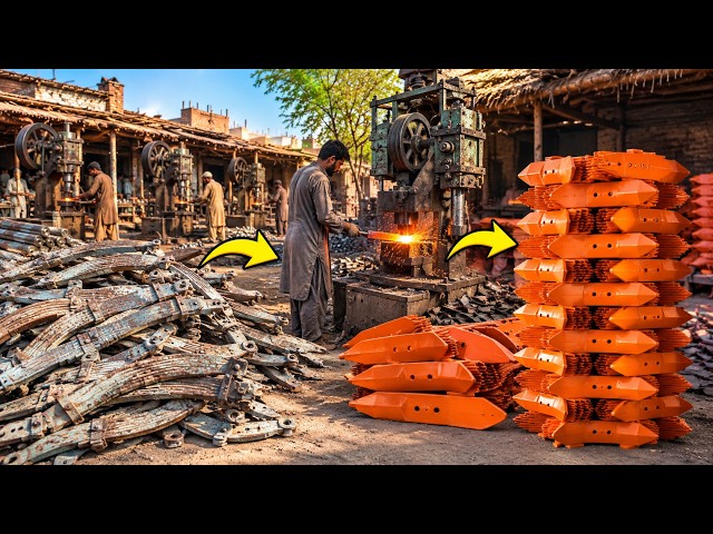 INSANE Factory Process! Making Heavy-Duty Cultivator Blades From Raw Steel | How It’s Made