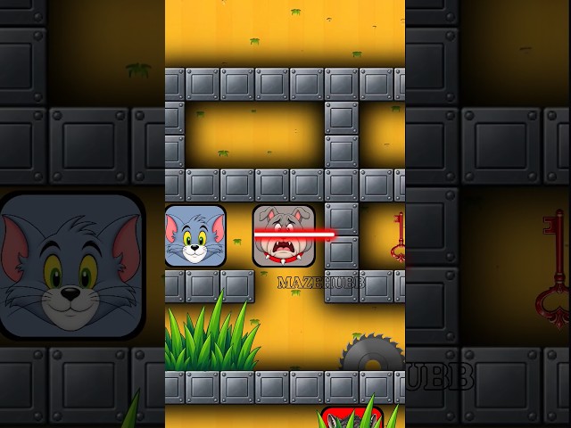 Tom and Jerry Maze Challenge with Last Twist | #puzzle #animation