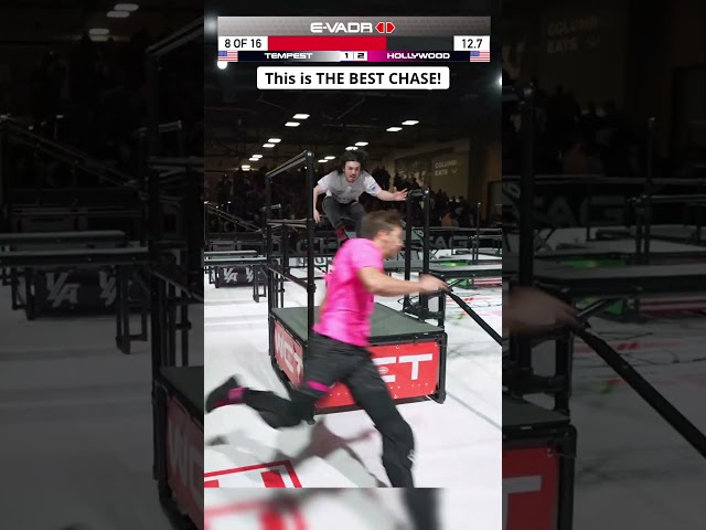 This is THE BEST CHASE! #parkour #freerunning #wct