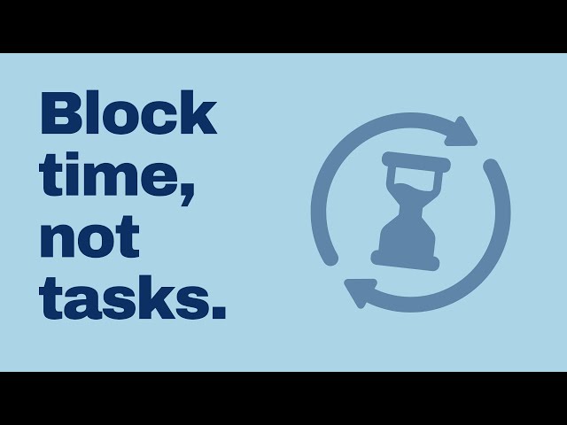 Better Time Blocking