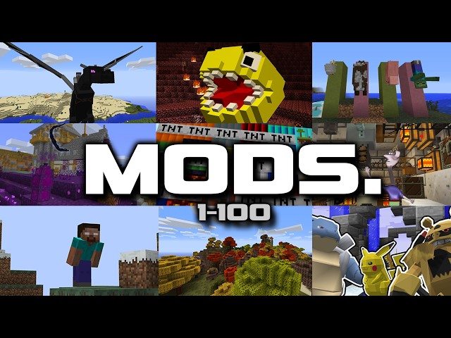 The Minecraft Mod Archive • Revisiting 100 Old Mods