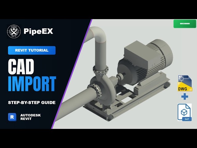 Revit Tutorial: CAD Model import