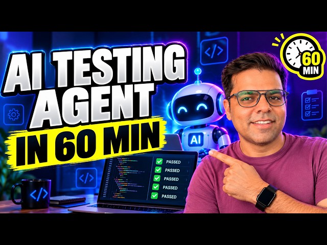 Build Your First AI Testing Agent in 60 Minutes (Step-by-Step for QA Engineers)