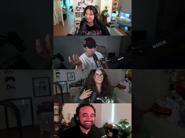 Valkyrae & Fuslie FIGHT Over GTA ft. FSLR #shorts