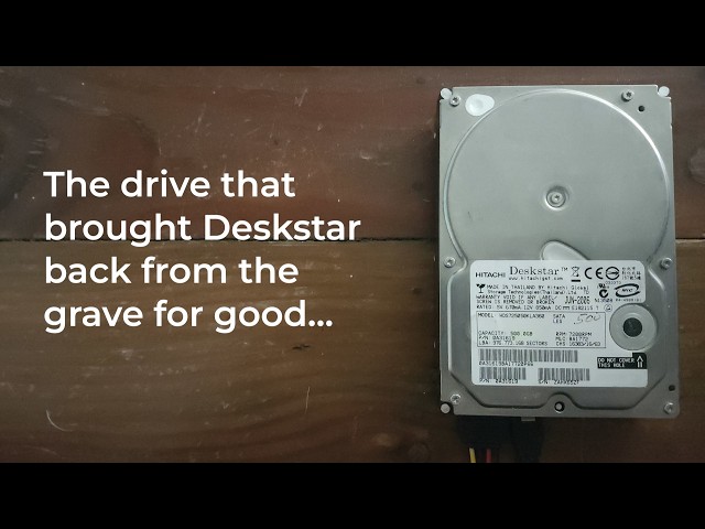 HDD ASMR (Remake): Hitachi Deskstar HDS725050KLA360