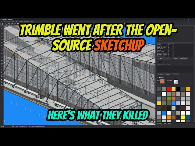 Trimble Went After the Open-Source SketchUp — Here's What They Killed