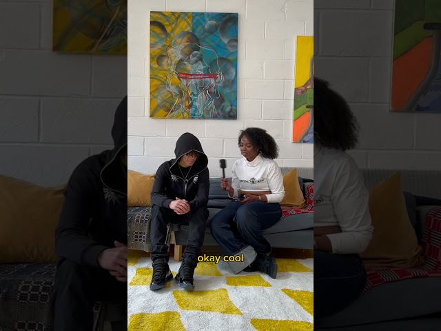 @ayekazar is joined by @theldnhauttie for a quick round of questions after his Stems performance.