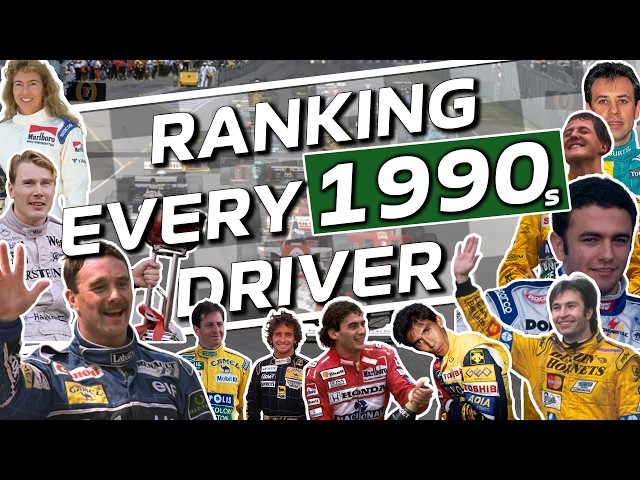 Ranking EVERY F1 Driver of the 1990s!