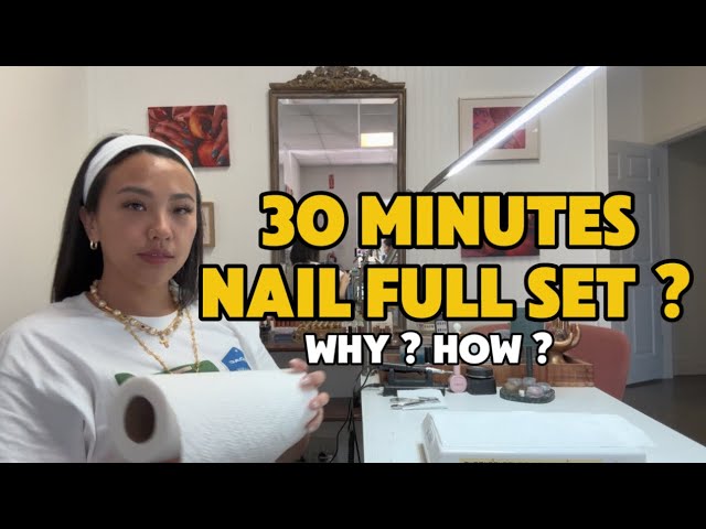 30 MINUTES NAIL😱😱 WHAT HAPPENED…