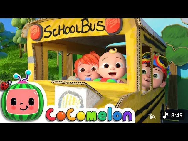Wheels on the Bus songs(play version) । @FUNTOONS-NurseryRhymes-2k 