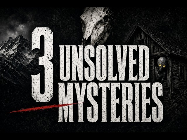 3 unsolved mysteries