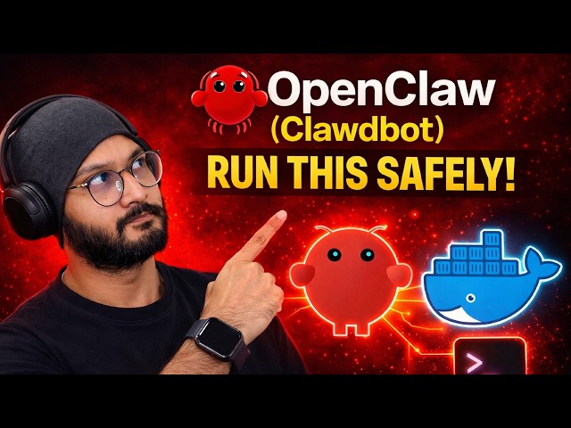 OpenClaw (Clawdbot) + Docker = Safe AI Automation FREE (Full Setup Guide)  #ai #automation #bot