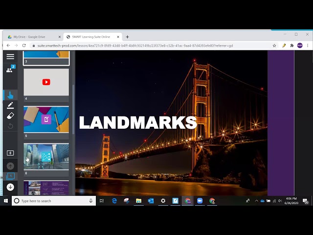 Using the SMART Learning Suite Google App Part 2