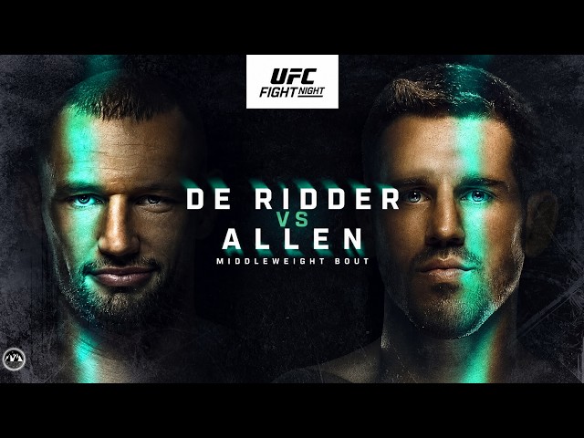Brendan Allen BREAKS Reinier de Ridder! | FULL FIGHT | UFC VANCOUVER