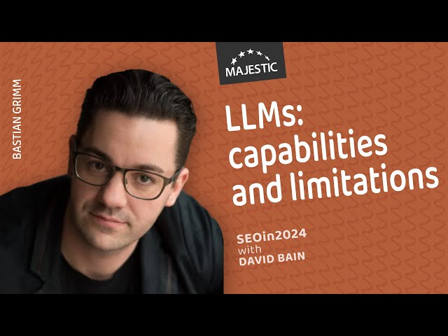 Familiarise yourself with the capabilities and limitations of large language models – Bastian Grimm