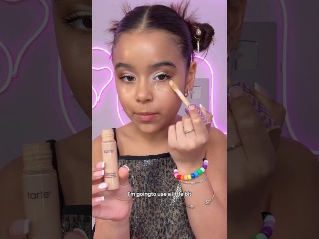 Easy Makeup Tutorial by 9 year old Kassie 🤍