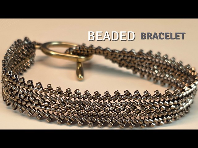 Elegant Beaded Bracelet ✨ Easy DIY