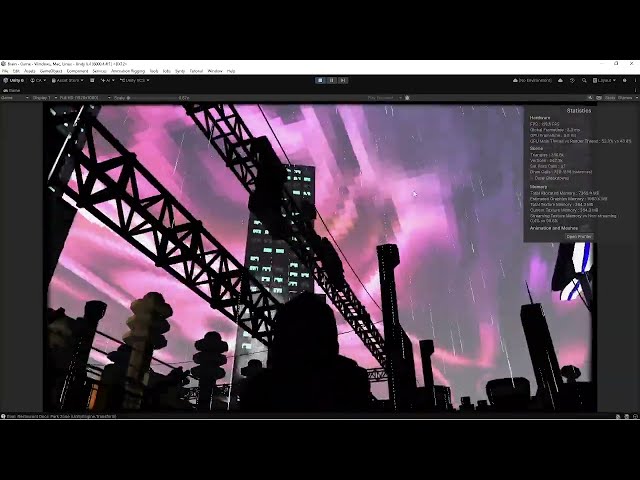 Building a Cyberpunk World with PS1/N64 Graphics – Unity Devlog #1