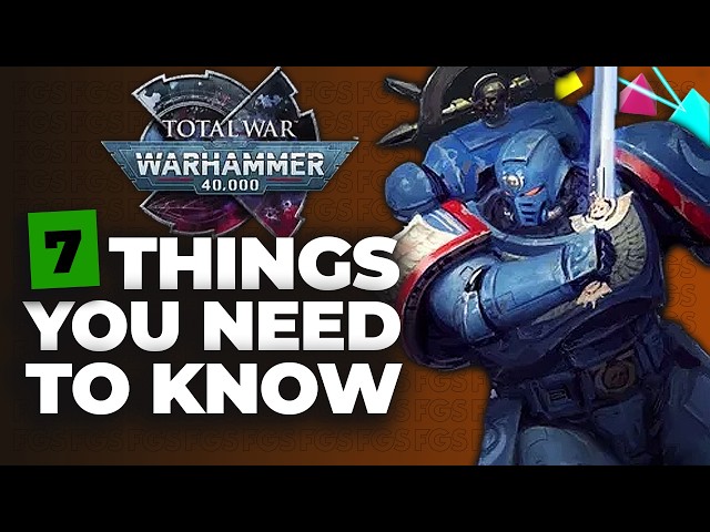 Total Warhammer 40K - 7 Things You NEED To Know About Total War: Warhammer 40,000