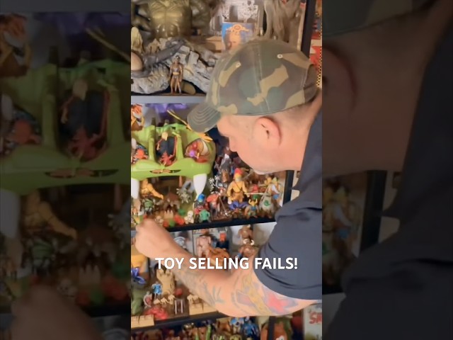 Watch Me Fail at Selling My Toys… Again and Again! #toys #actionfigures