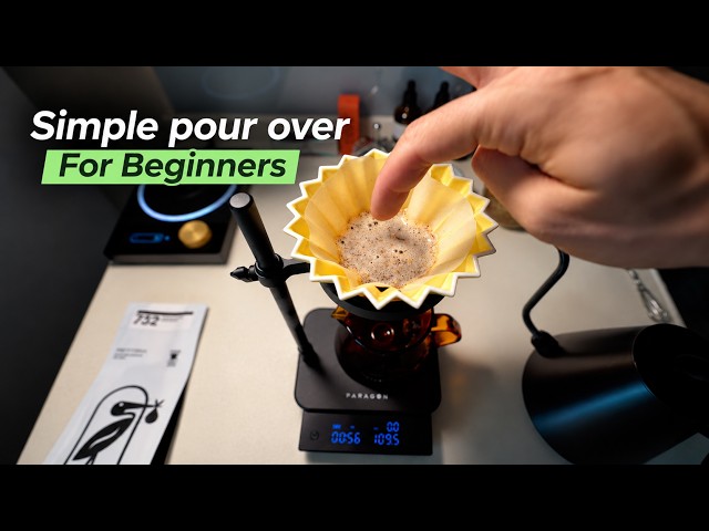 How To Brew Filter Coffee As A Beginner - Easy V60 Brew Tutorial