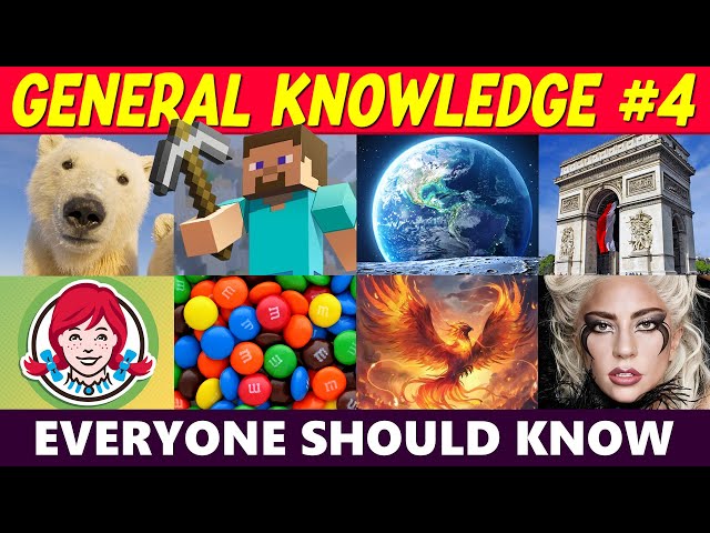 General Knowledge Trivia Quiz #4 🧠 | 100 New Questions Everyone Should Know