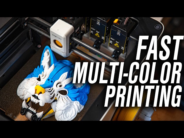 Snapmaker U1 Multi-Color 3D Printer Review!