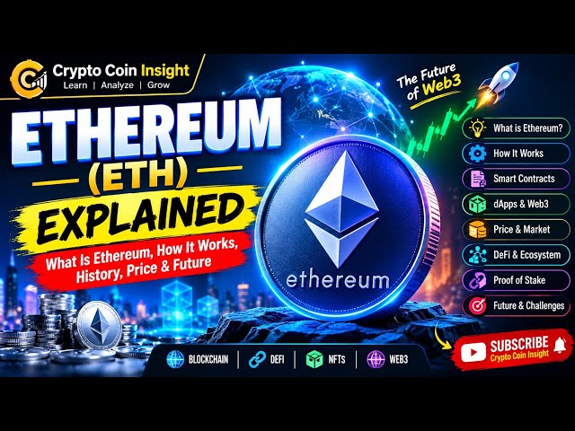 Ethereum (ETH) Explained: What Is Ethereum, How It Works, History, Price & Future