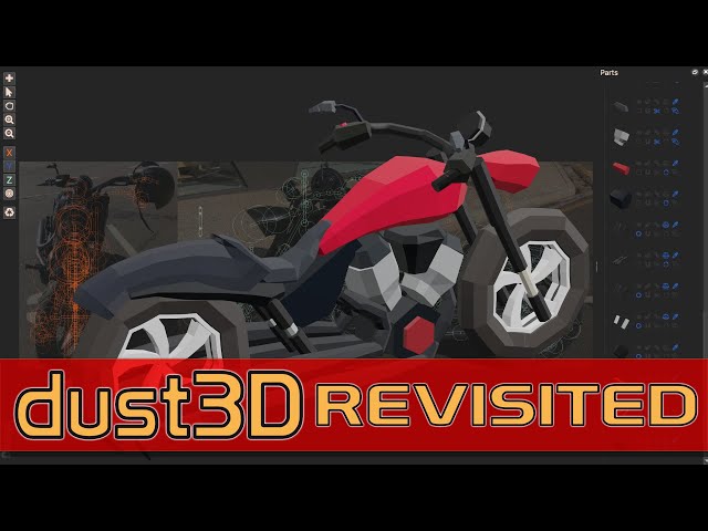 Dust3D -- Incredibly Unique, Easy and Free Open Source 3D Modeller
