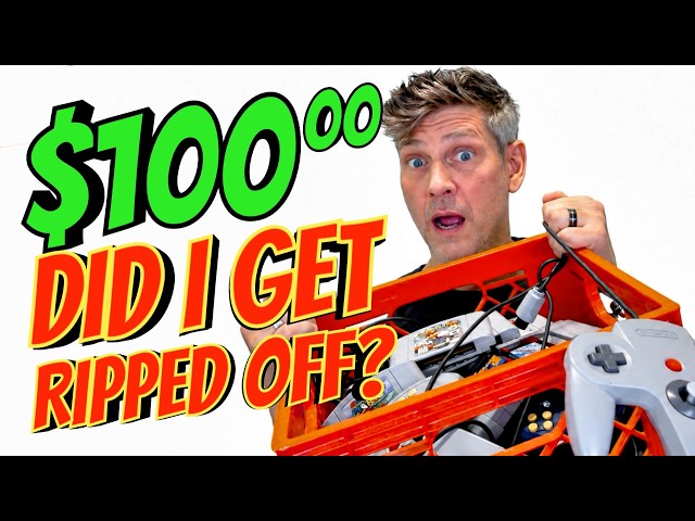 I Bought a Crate Full of N64 Stuff for $100: How Did That Go?