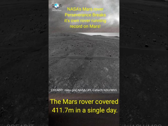 Mars Perseverance Rover Breaks record!#mars #shorts #viral