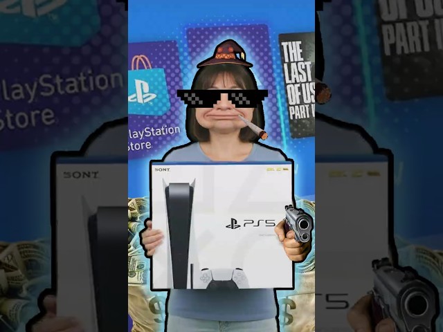 When Mum gets you a PS5! 🎁