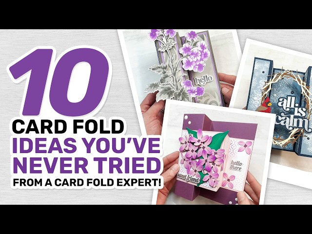 10 Intermediate Card Folds Every Paper Crafter Should Try | Cardmaking Tutorial