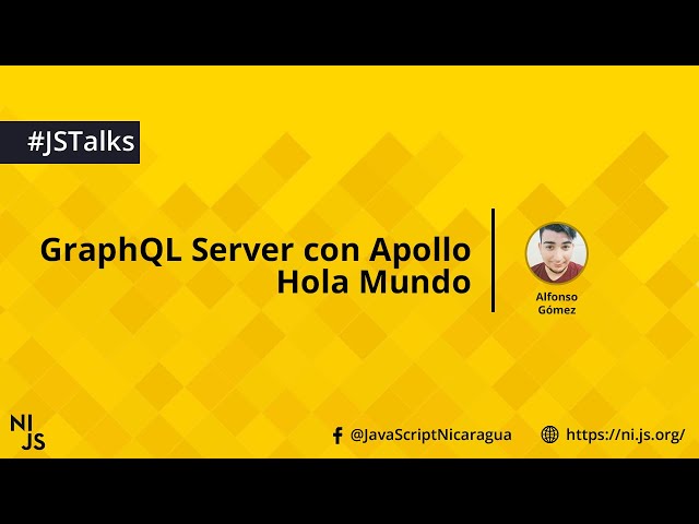 GraphQL Server con Apollo - Hola Mundo