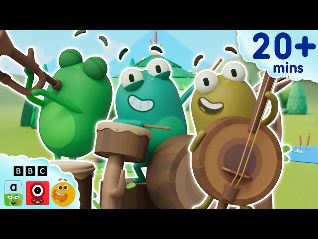 The Best of the Frog Band | Learn to Code for Kids Compilation | Wonderblocks