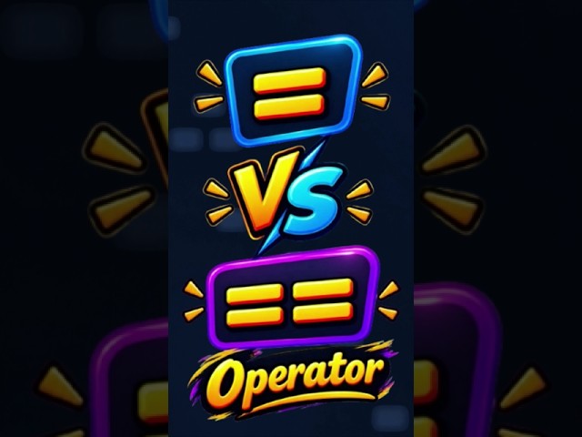 Python = vs == 🤯 The Difference Every Beginner Must Know! #python #coding #shorts #OrbitCS