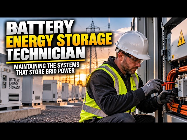 Battery Energy Storage Technician | Maintaining the Systems That Store Grid Power