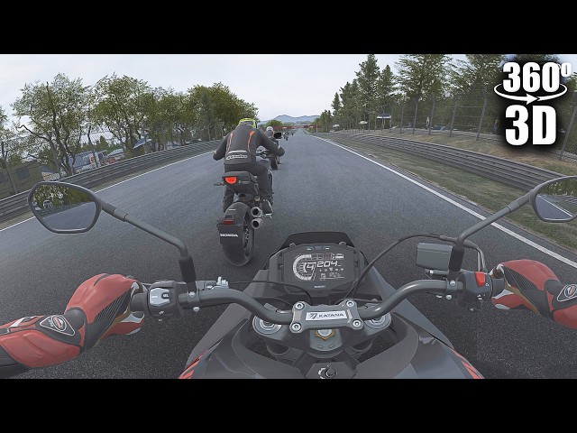 360º VR Motorcycle First Person Ride in Nürburgring Nordschleife