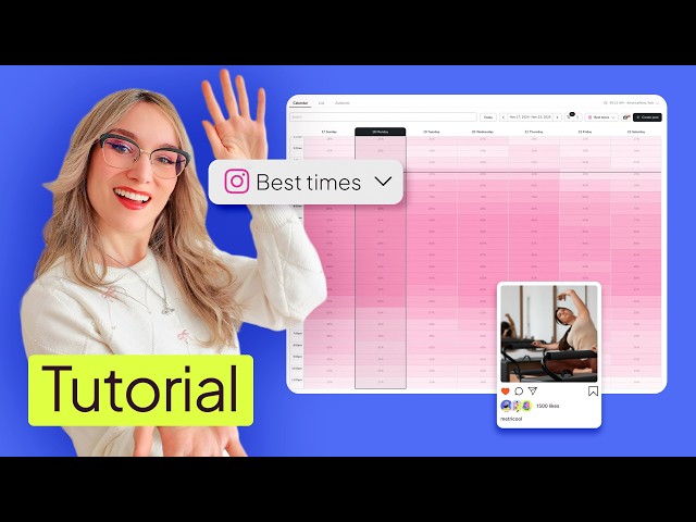 How to find your best time to post with Metricool