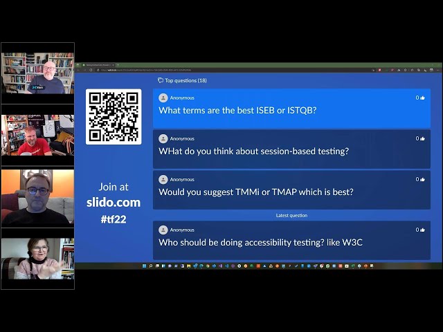 Testing-Festival.com - Panel Discussion - Quality Engineering