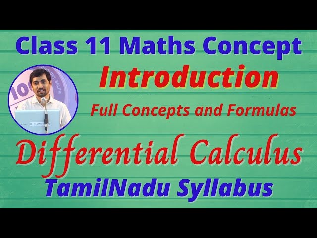 Differential Calculus Introduction Class 11 Maths Full Concepts and Formulas