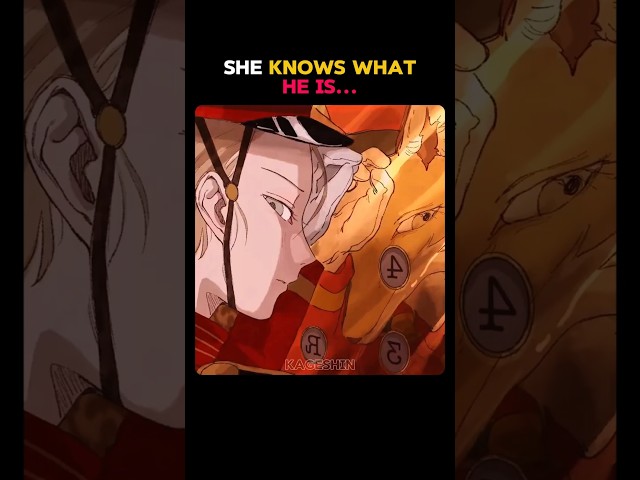 She knows what he is 😨