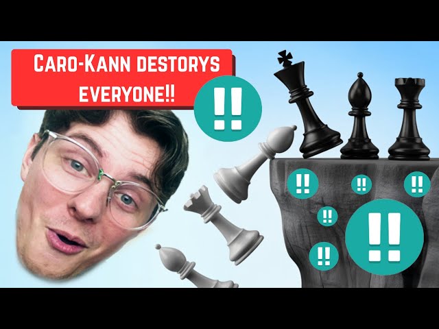 Destroy EVERYONE with the Caro-Kann Defense | How to Attack in the Tartakower Variation!