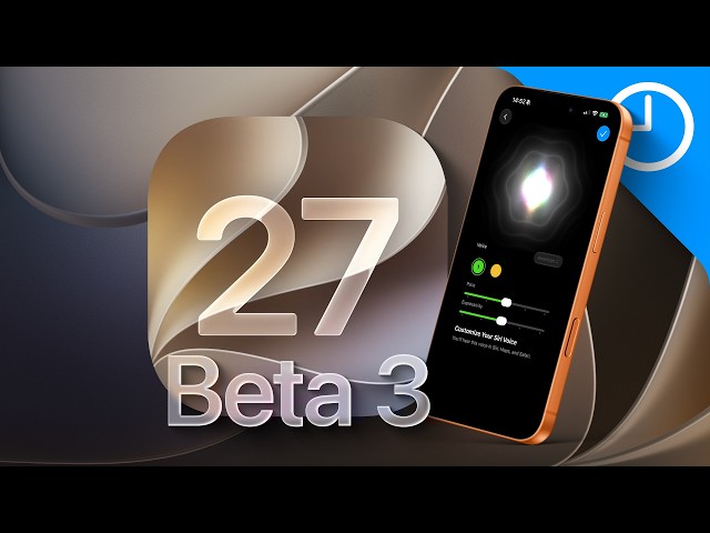 Apple Just Released iOS 27 Beta 3! Here's Everything New!